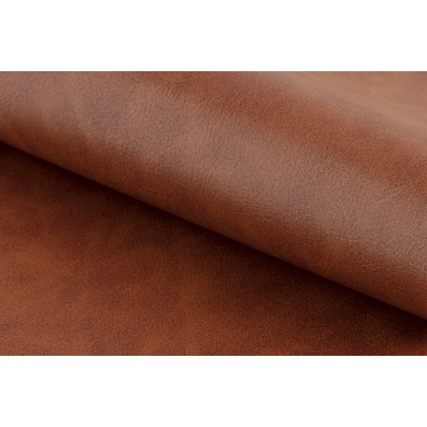 Krzesło Dean obrotowe retro brandy PU - ACTONA